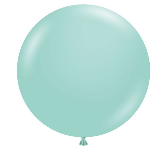 90cm Jumbo Round Balloon - Sea Glass