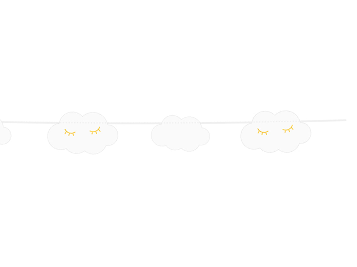 Little Star - Cloud Paper Garland