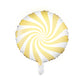 Candy Swirl Balloon - Yellow