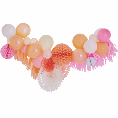 Fancy Balloon Honeycomb Garland