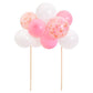 Pink Balloon Cake Topper