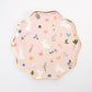 Bunny Floral Dinner Plates - Pack of 8