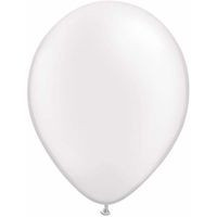 30cm Pearl White Balloons - Pack of 5