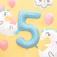 Pastel Unicorn Foil Balloon