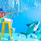 Jumbo Glossy Foil Shark Balloon