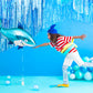 Jumbo Glossy Foil Shark Balloon