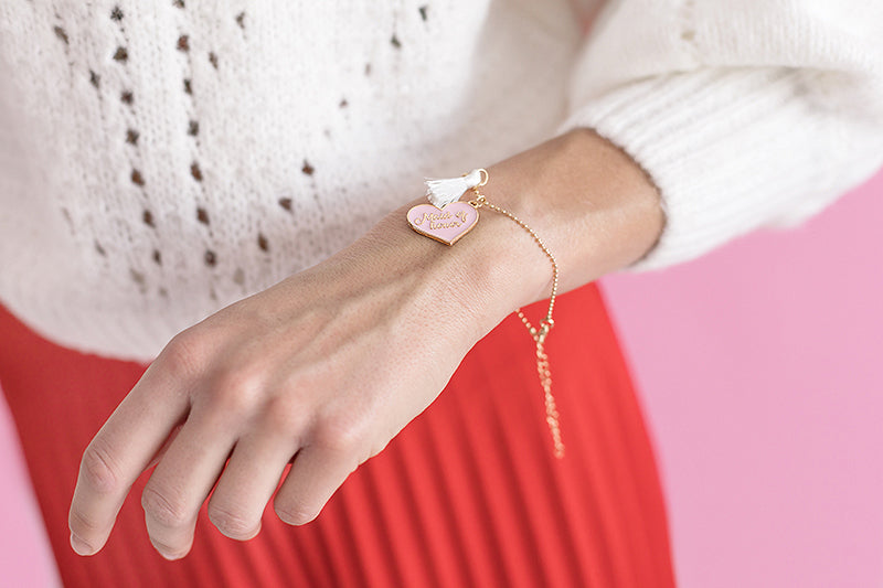 Will you be my Maid of Honor? Card with Keepsake Bracelet
