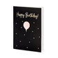 30th Birthday Card with Balloon Enamel Badge