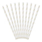 Paper Straws - Gold Daisy