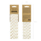 Paper Straws - Gold Daisy