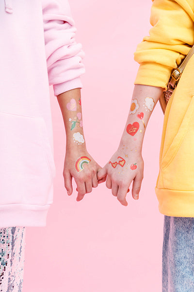 Good Vibes Daisy Mix Temporary Tattoos