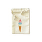 Sweet Icecream Calico Party Favour Bags - Pack of 5