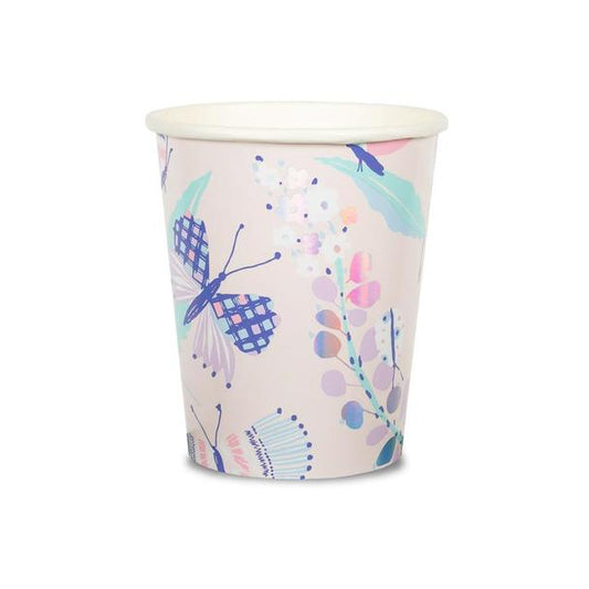 Flutter Butterfly Cups - Pack of 8