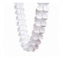 White Honeycomb Garland