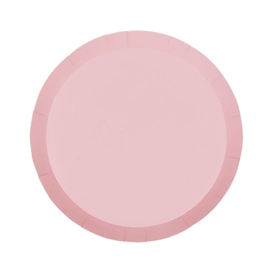 Classic Pastel Pink Small Plates - Pack of 20