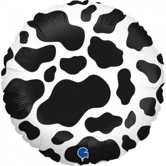 Moo Moo Round Foil Balloon