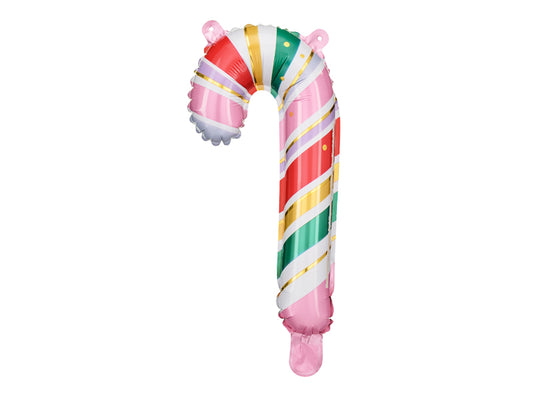 Pretty Mix Foil Candy Cane Balloon