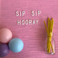 Paper Straws - Gold Foil