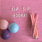 Paper Straws - Pale Pink