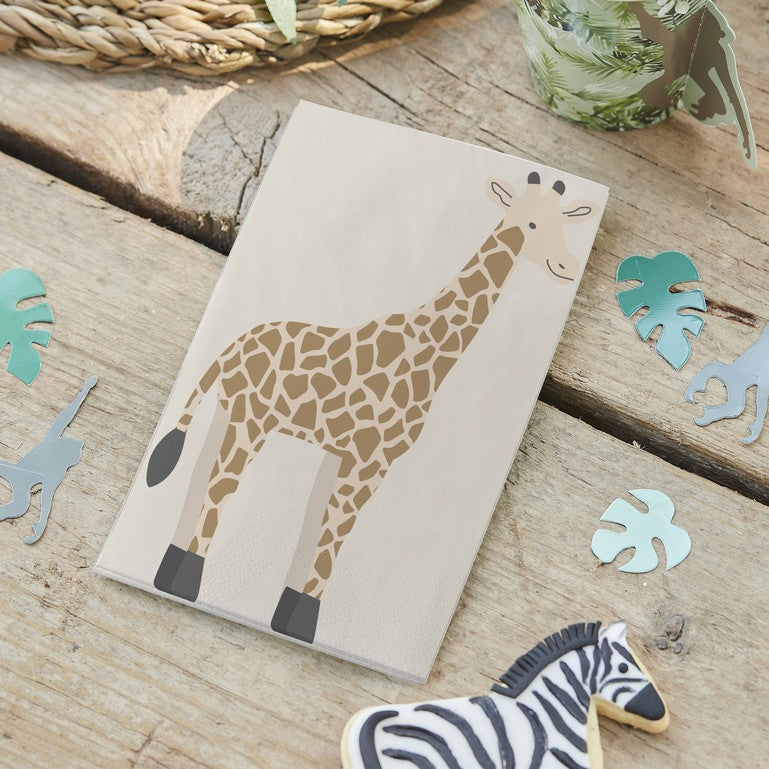 Giraffe Paper Napkins