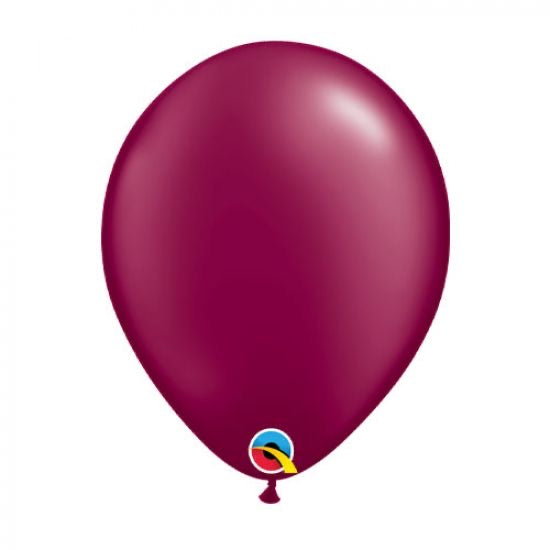 28cm Pearl Burgundy Balloon