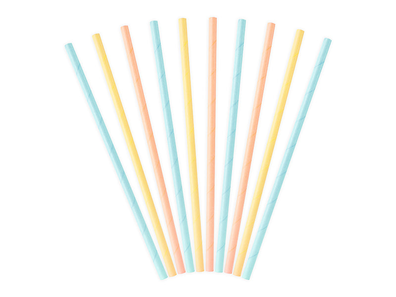 Paper Straws - Pastel Mix