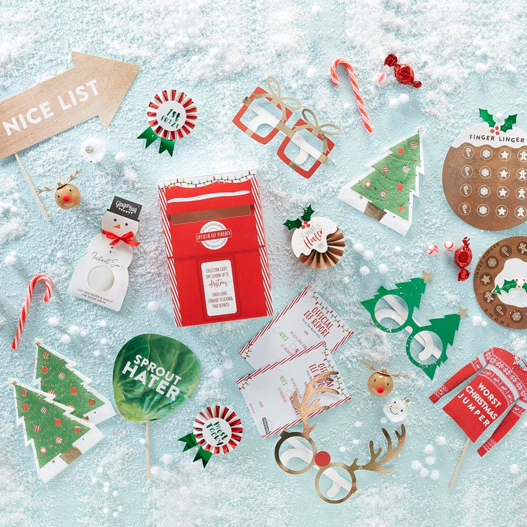 Reindeer and Snowman Place Card Holders