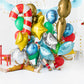 Glossy Foil Candy Cane Balloon