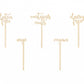 Wooden Food Allergy Buffet or Grazing Table Signs