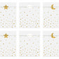 Little Star Paper Treat Bags + Stickers