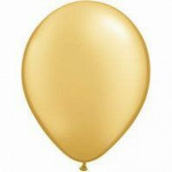 30cm Metallic Gold Balloons - Pack of 5