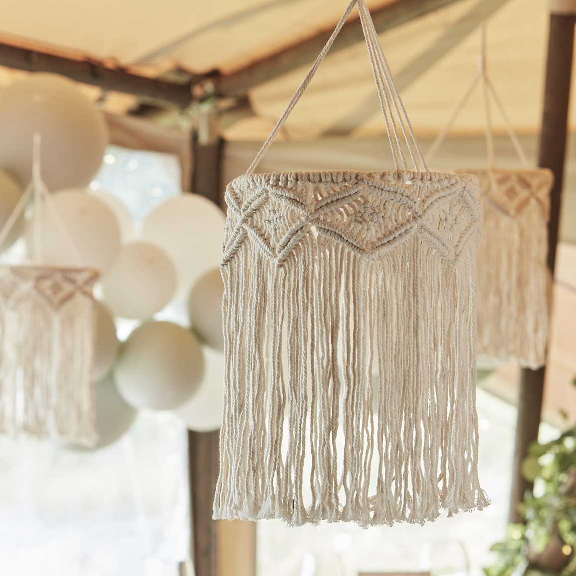 Macrame Chandelier