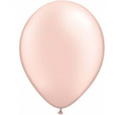 Pearl Peach 12cm Mini Balloons - Pack of 5