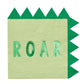 Dinosaur Paper Napkins - Roarsome