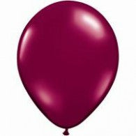 30cm Sparkling Burgundy Balloons