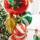 Candy Swirl Balloon - Green