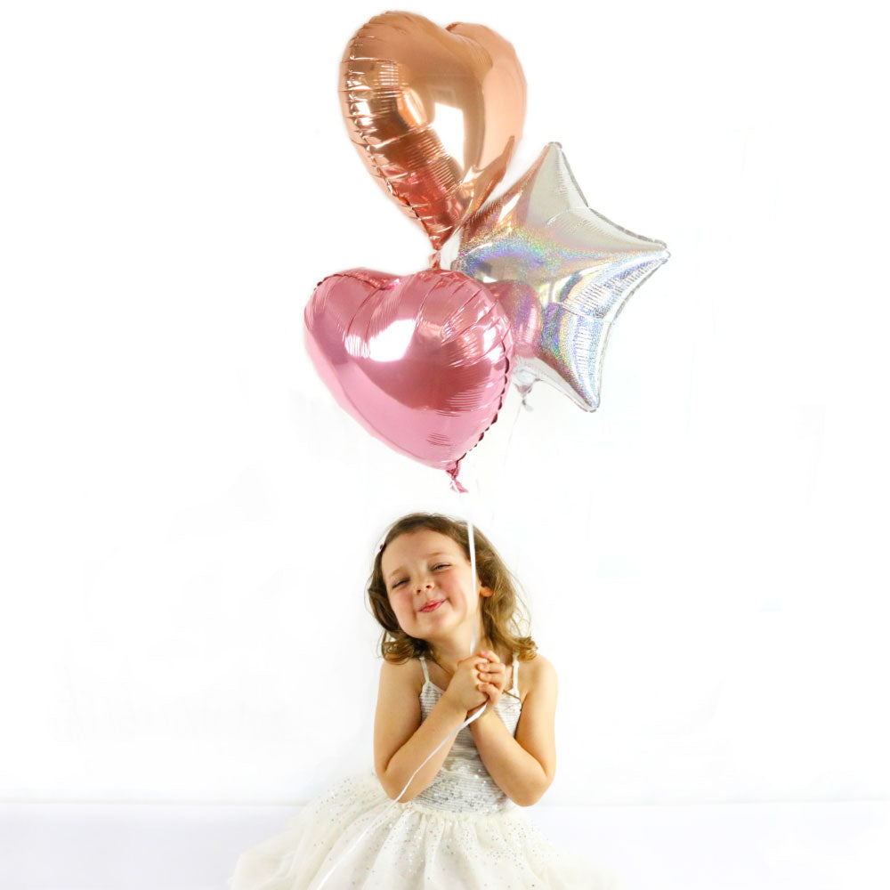 Rose Gold Foil Heart Balloon