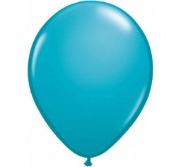 Tropical Teal 12cm Mini Balloons - Pack of 5