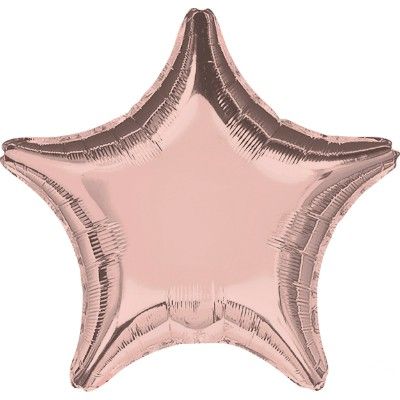 Rose Gold Star Balloon