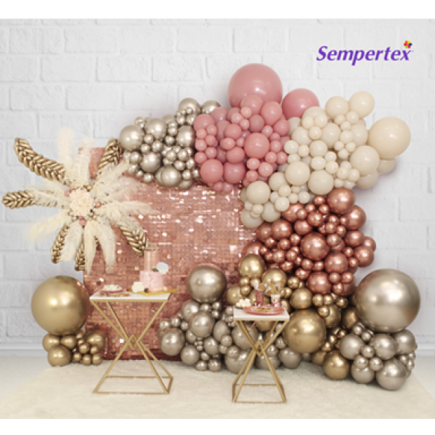 60cm Reflex Gold Round Balloon